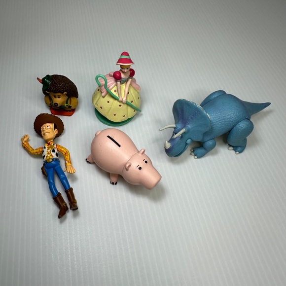 The Disney Store Toy Story Lot PVC Figures Toys Cake Toppers Lot of 5 - Picture 2 of 9